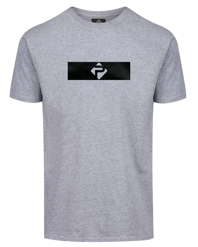 Block Logo T-Shirt (Heather Grey)