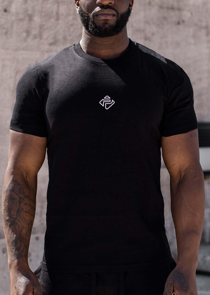 Essential T-Shirt (Black) – Progressed Clothing Ltd Essential T-Shirt (Black) – Progressed Clothing Ltd