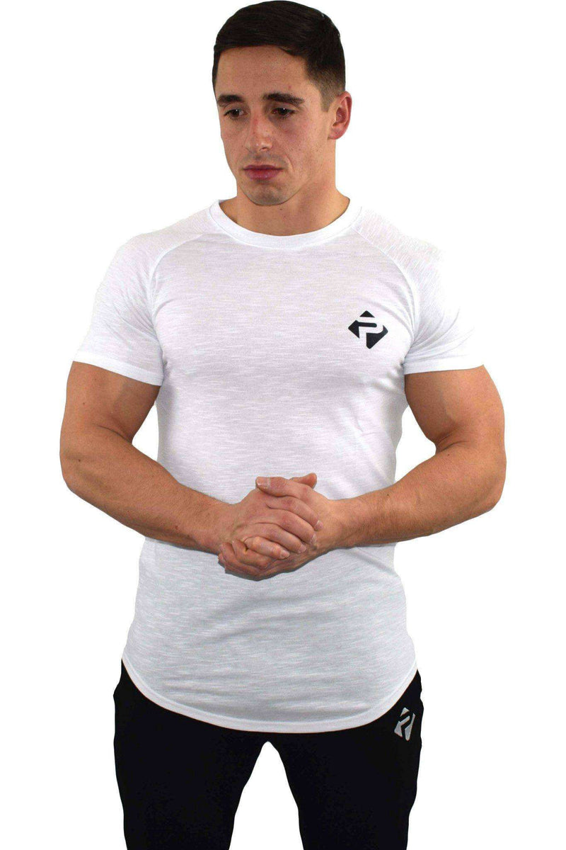 T-Shirts - Progress Icon T-Shirt (White Slub)