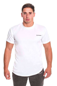 T-Shirts - Progress Performance T-Shirt - Small Logo (White)