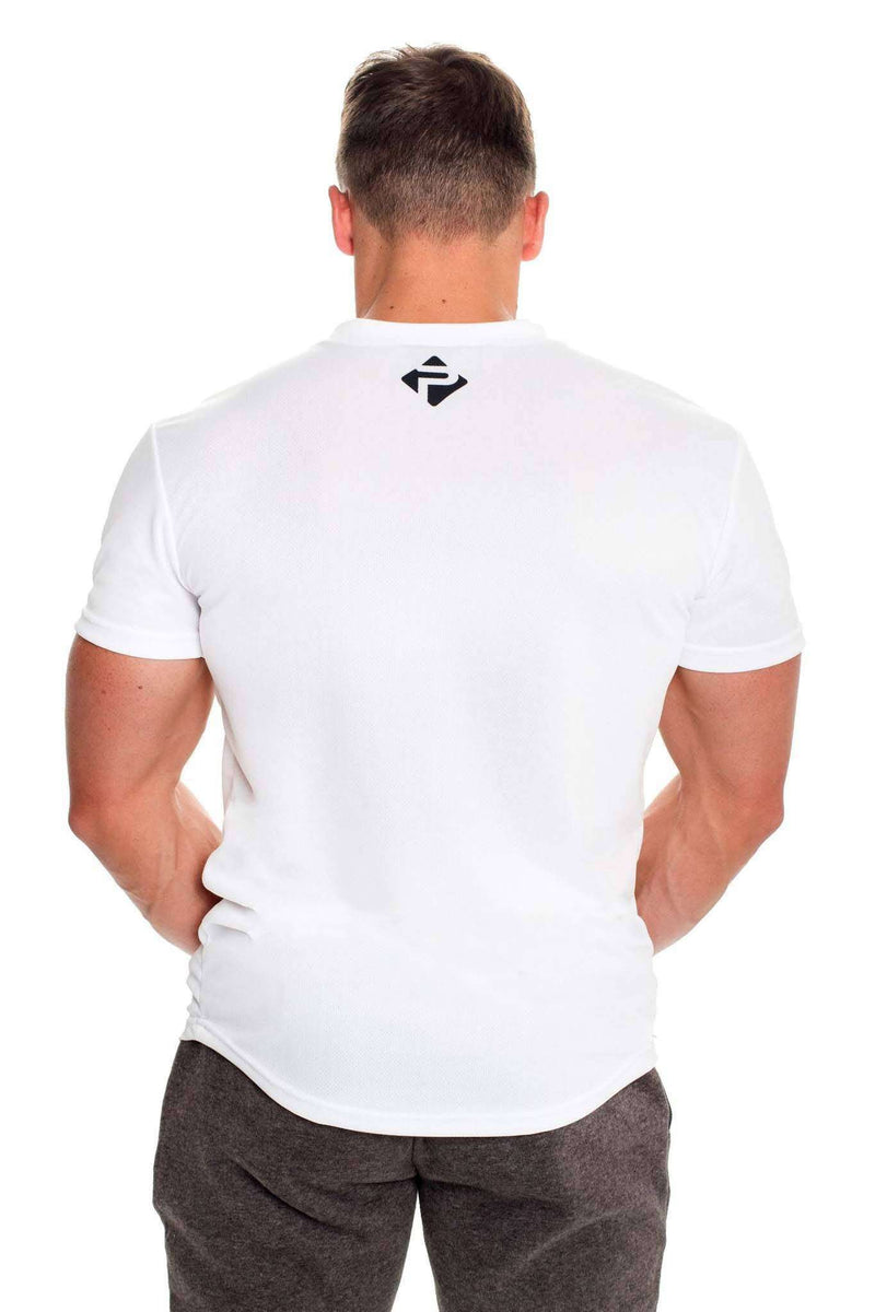 T-Shirts - Progress Performance T-Shirt - Small Logo (White)